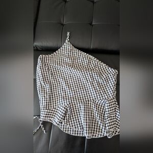 Black and White Gingham Dress